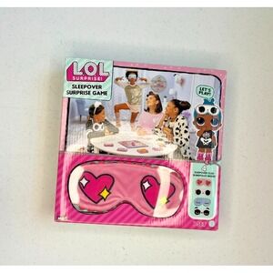 LOL Surprise Sleepover Surprise Game! 200 Cards, 4 Blindfolds And A Spinner. NEW